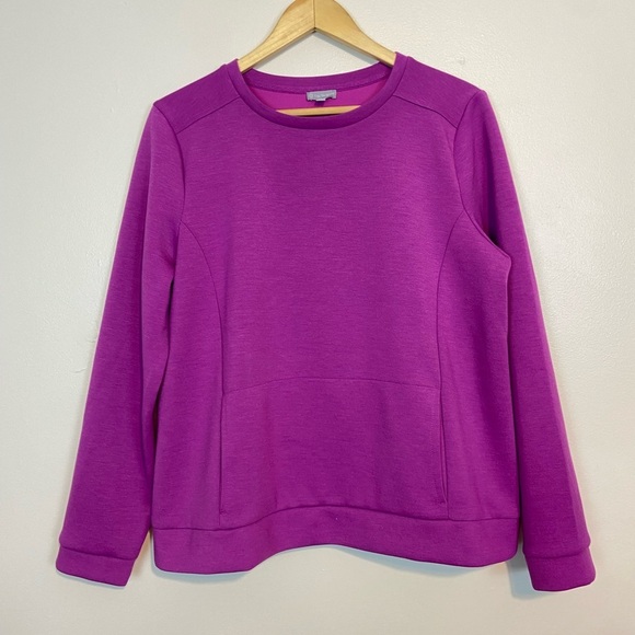 T by Talbots Comfy Athleisure Cozy Sweatshirt - Picture 2 of 5